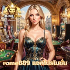 rome889 แจกโปรโมชั่น